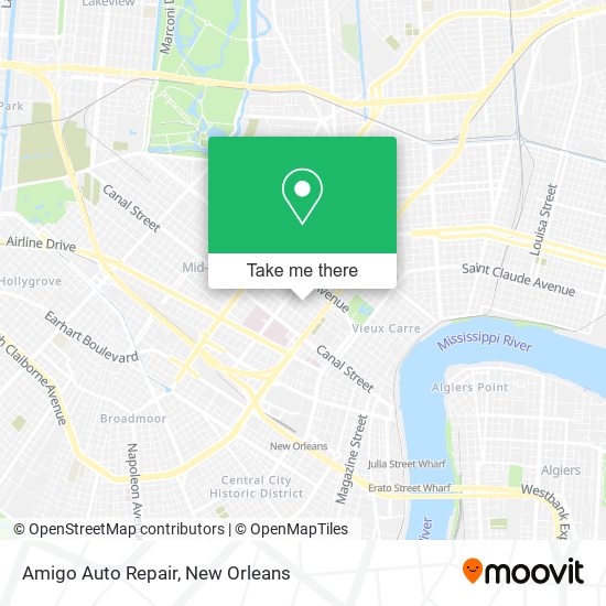 Amigo Auto Repair map