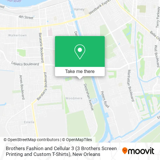 Brothers Fashion and Cellular 3 (3 Brothers Screen Printing and Custom T-Shirts) map