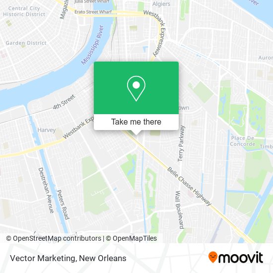 Vector Marketing map