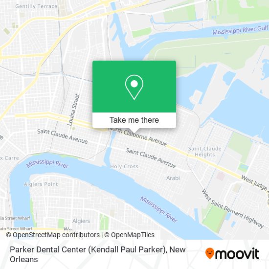 Parker Dental Center (Kendall Paul Parker) map