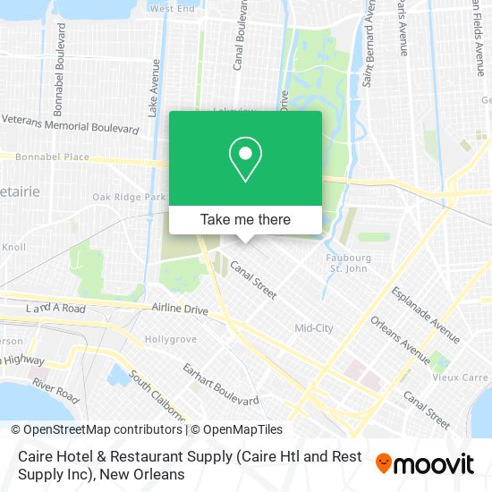 Mapa de Caire Hotel & Restaurant Supply (Caire Htl and Rest Supply Inc)