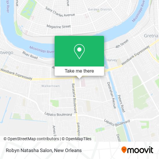 Mapa de Robyn Natasha Salon