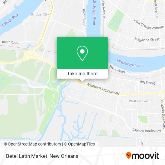 Betel Latin Market map