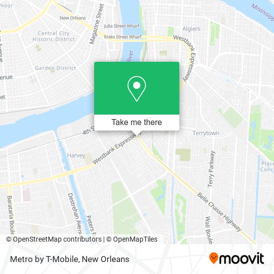 Metro by T-Mobile map