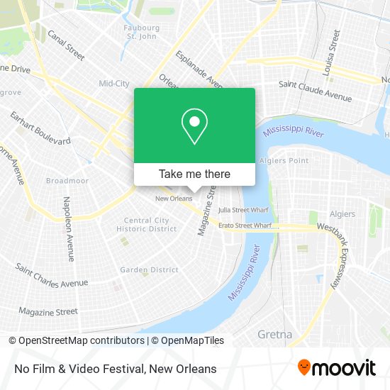 No Film & Video Festival map