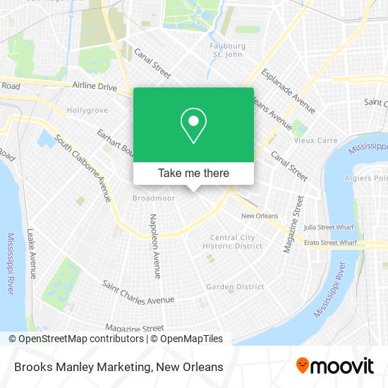 Brooks Manley Marketing map