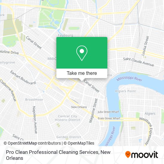 Mapa de Pro Clean Professional Cleaning Services