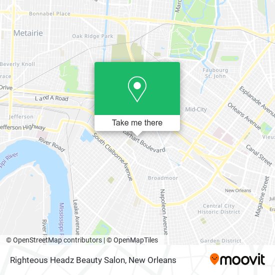 Righteous Headz Beauty Salon map