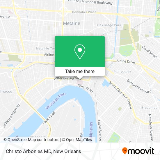 Christo Arbonies MD map