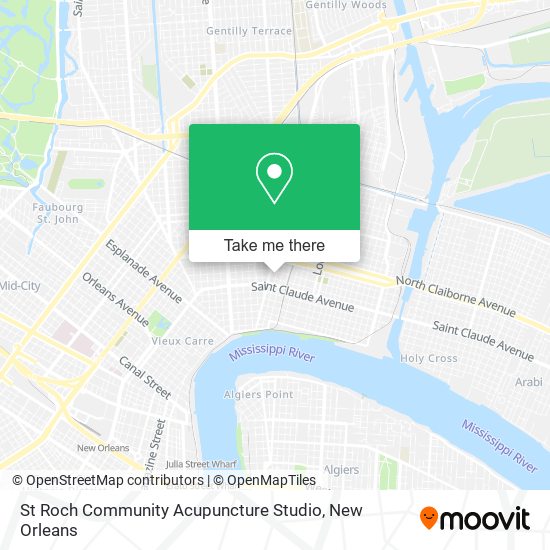 St Roch Community Acupuncture Studio map