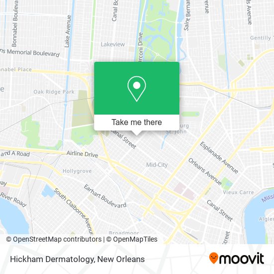 Hickham Dermatology map