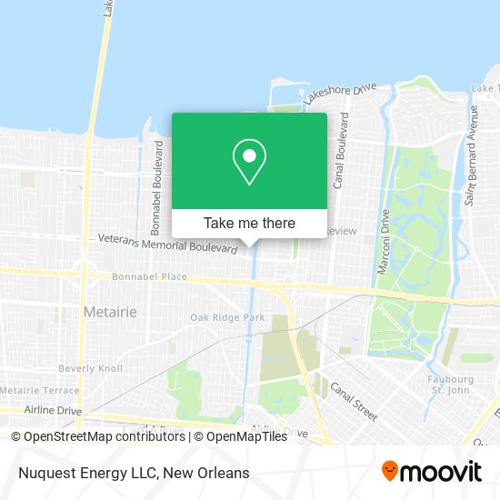 Nuquest Energy LLC map