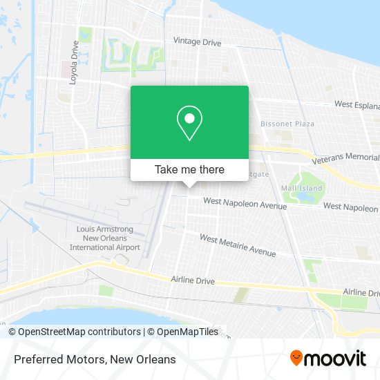 Preferred Motors map