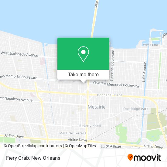Mapa de Fiery Crab