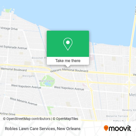 Robles Lawn Care Services map