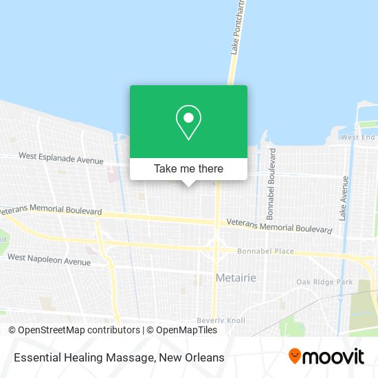 Mapa de Essential Healing Massage