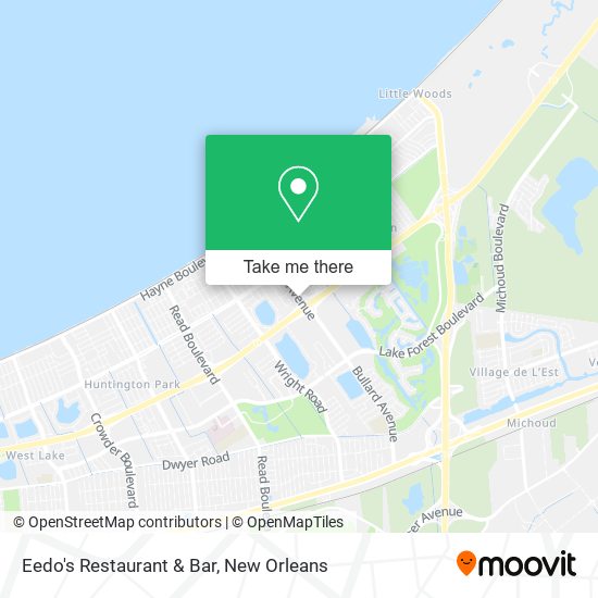 Eedo's Restaurant & Bar map