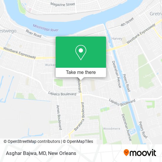 Mapa de Asghar Bajwa, MD