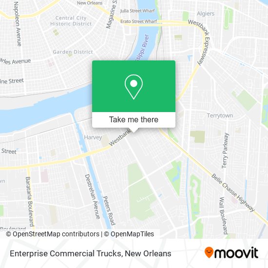 Enterprise Commercial Trucks map