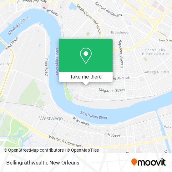 Mapa de Bellingrathwealth