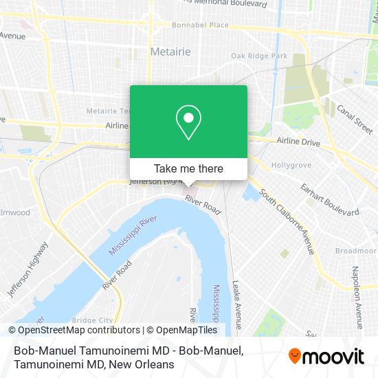 Bob-Manuel Tamunoinemi MD - Bob-Manuel, Tamunoinemi MD map