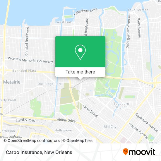 Mapa de Carbo Insurance