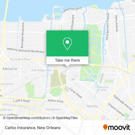 Carbo Insurance map
