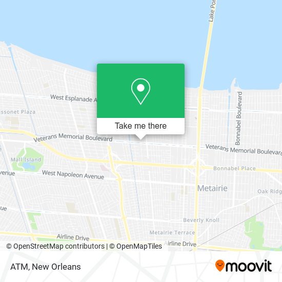 Mapa de ATM