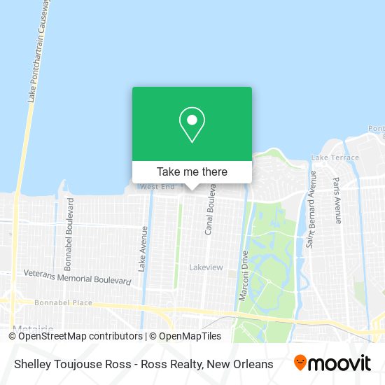 Shelley Toujouse Ross - Ross Realty map