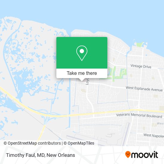 Timothy Faul, MD map