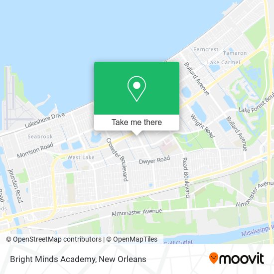 Bright Minds Academy map