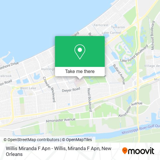 Willis Miranda F Apn - Willis, Miranda F Apn map