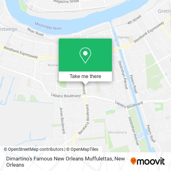 Dimartino's Famous New Orleans Muffulettas map