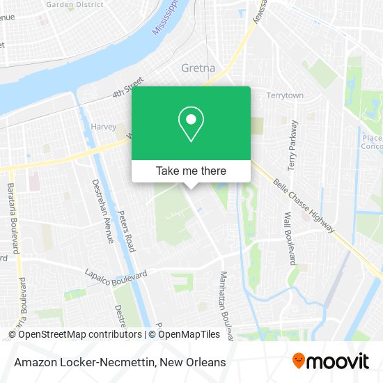 Amazon Locker-Necmettin map