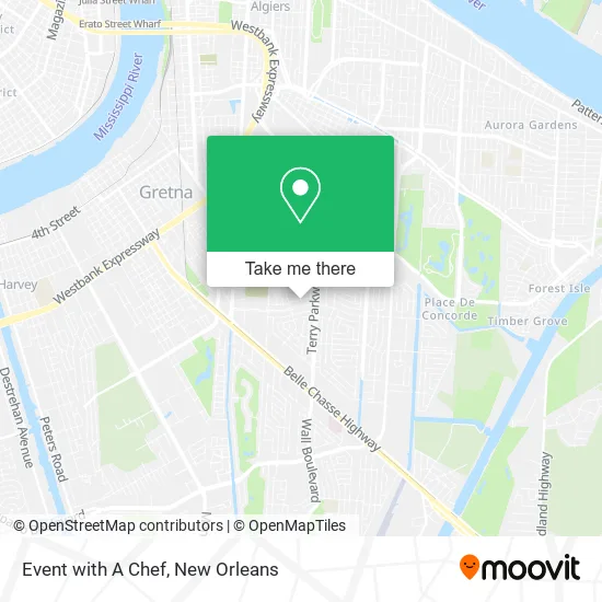 Mapa de Event with A Chef