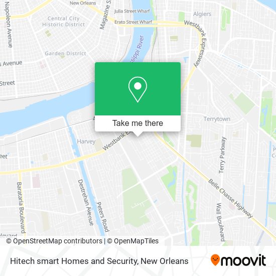 Mapa de Hitech smart Homes and Security