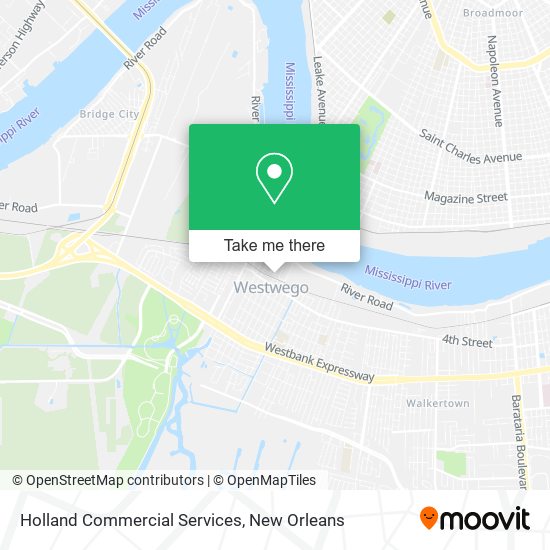 Holland Commercial Services map