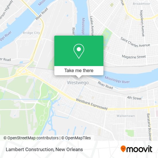 Lambert Construction map