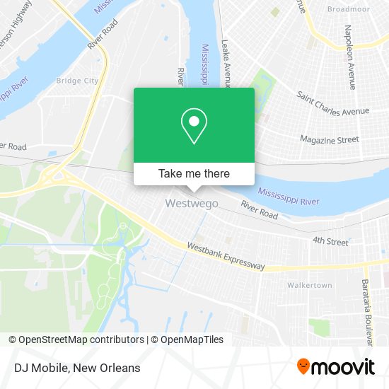 DJ Mobile map