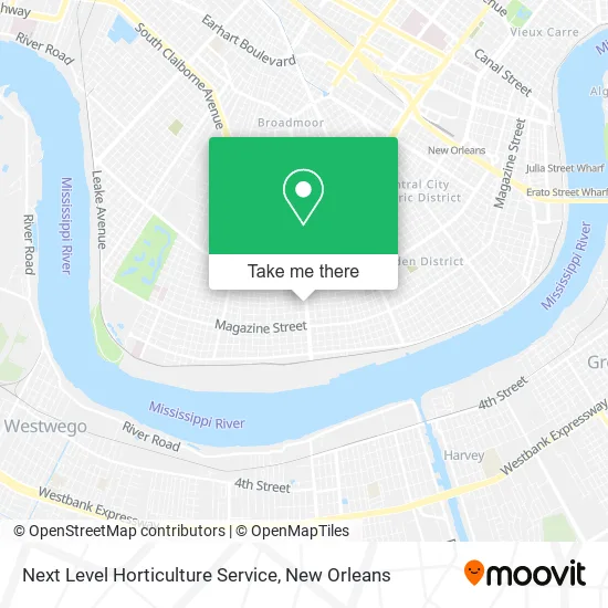 Next Level Horticulture Service map