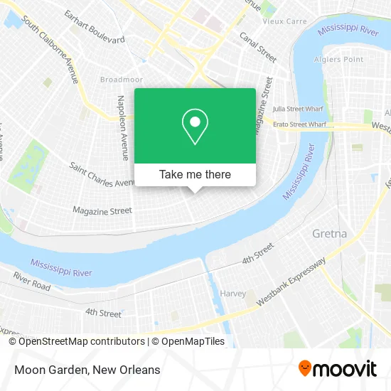 Moon Garden map