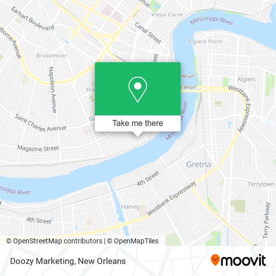 Doozy Marketing map
