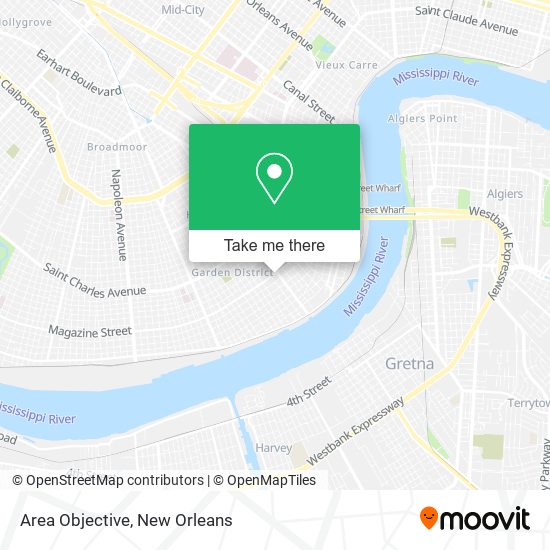 Mapa de Area Objective