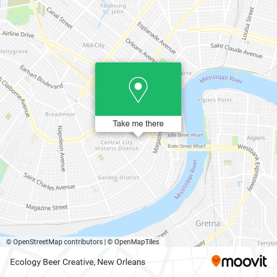 Mapa de Ecology Beer Creative