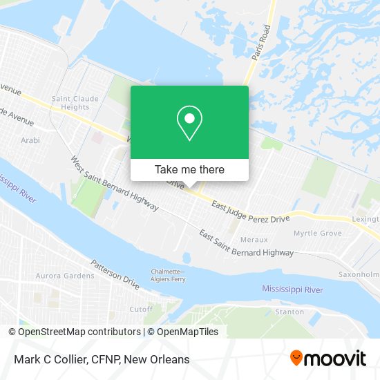 Mark C Collier, CFNP map