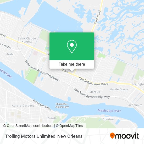 Trolling Motors Unlimited map