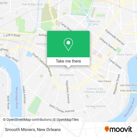 Mapa de Smooth Movers