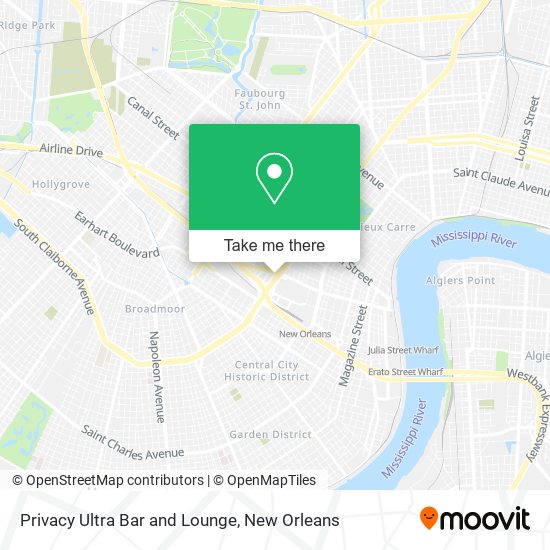 Mapa de Privacy Ultra Bar and Lounge