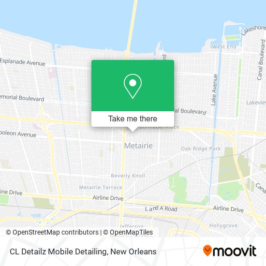 CL Detailz Mobile Detailing map