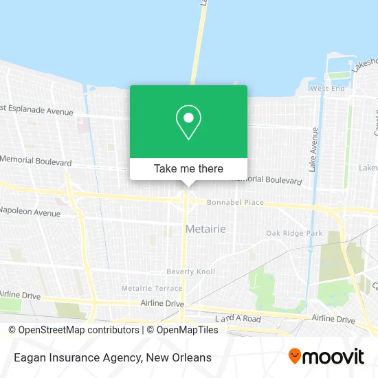 Eagan Insurance Agency map